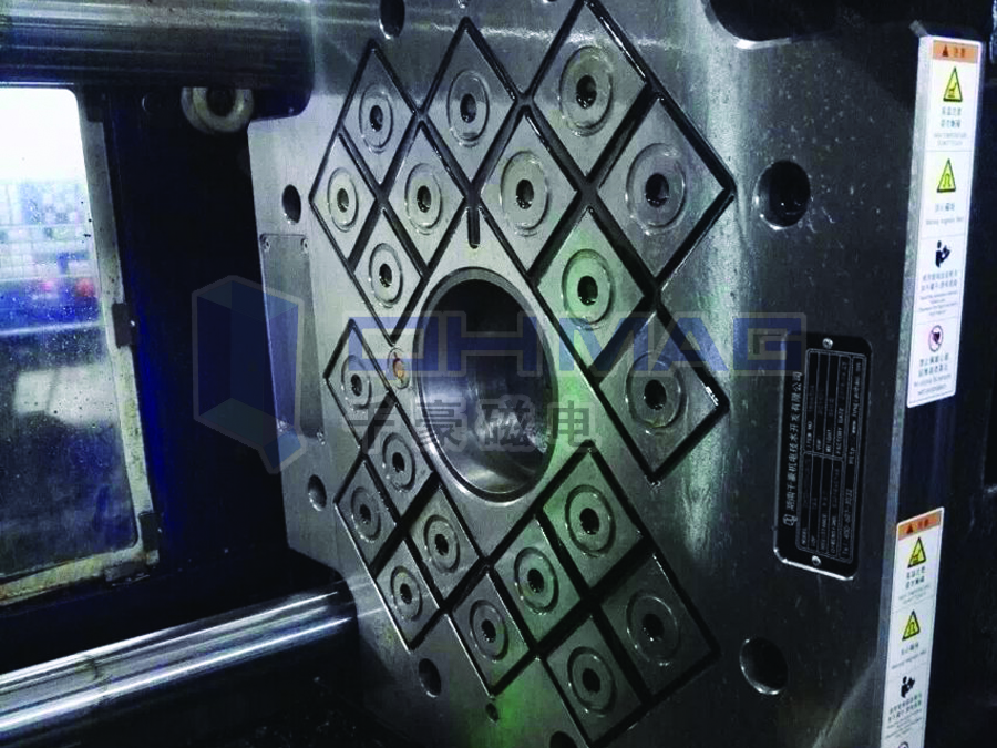 注塑機(jī)磁力模板,快速換模案例